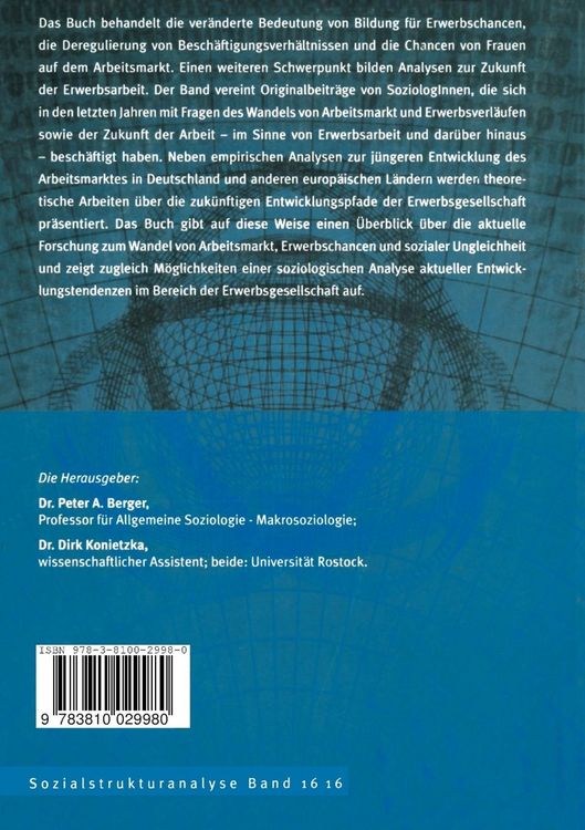Produktbild: Die Erwerbsgesellschaft