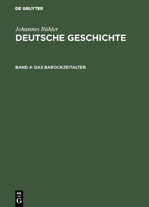 Produktbild: Das Barockzeitalter