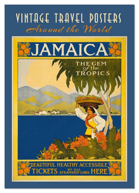 Produktbild: Vintage Travel Posters around the World (Wall Calendar 2026 DIN A4 portrait), CALVENDO 12 Month Wall Calendar