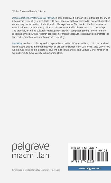 Produktbild: Representations of Internarrative Identity