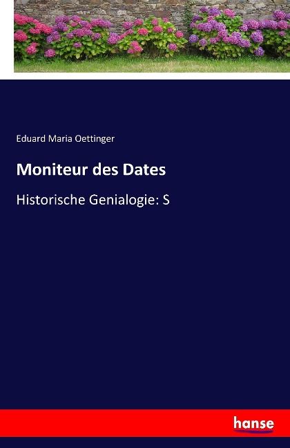 Produktbild: Moniteur des Dates