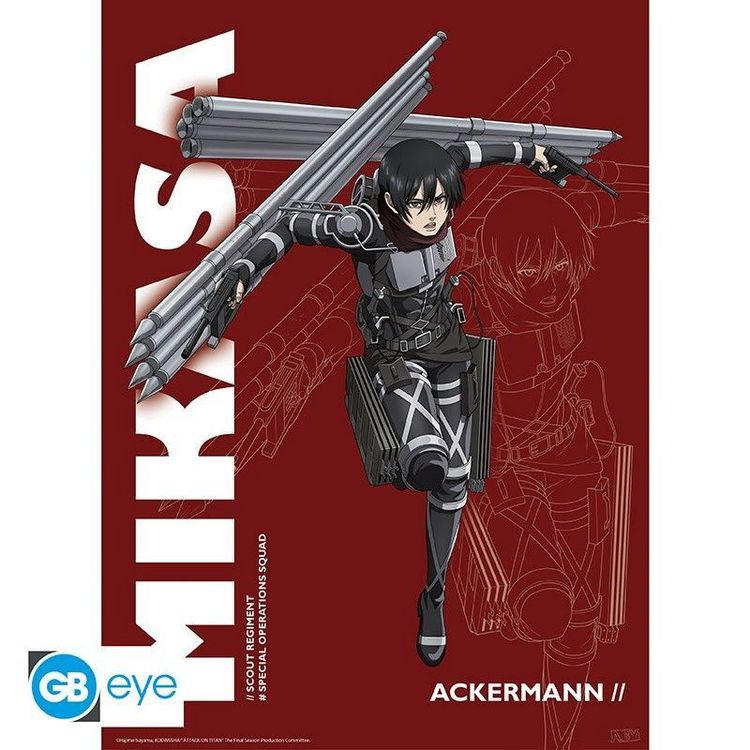 Produktbild: ATTACK ON TITAN Set 2 Chibi Posters - Set 1 (52x38)