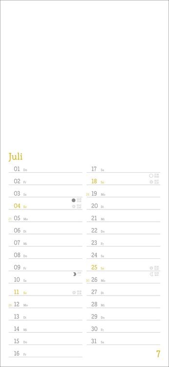 Produktbild: Kalender zum Selbstgestalten 2027