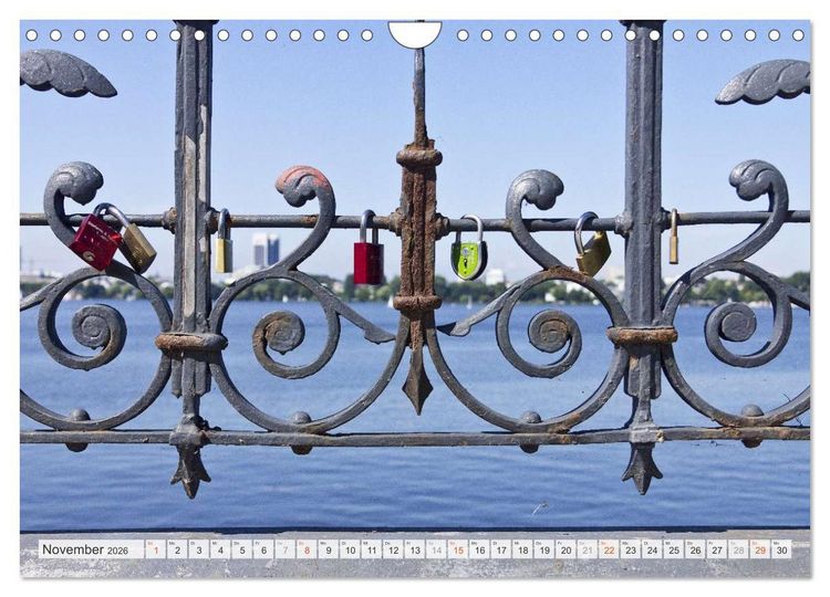 Produktbild: Hansestadt Hamburg (Wandkalender 2026 DIN A4 quer), CALVENDO Monatskalender
