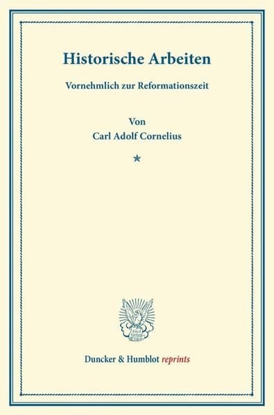 Produktbild: Historische Arbeiten