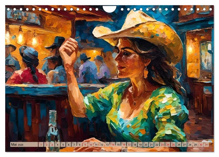 Produktbild: Wild West Moments (Wandkalender 2026 DIN A4 quer), CALVENDO Monatskalender