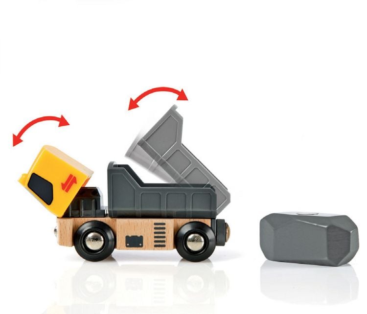 Produktbild: Brio Stra&szlig;en und Schienen Steinverlade Set