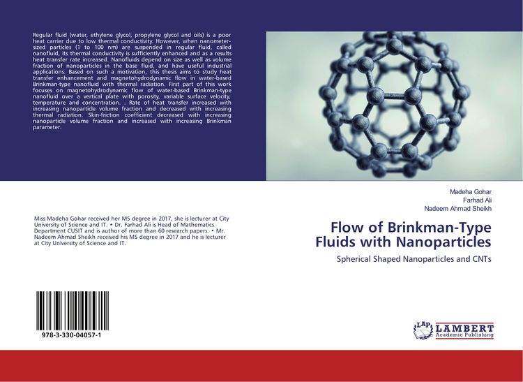 Produktbild: Flow of Brinkman-Type Fluids with Nanoparticles