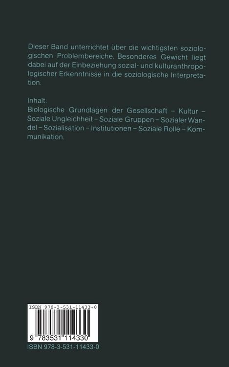 Produktbild: Basale Soziologie: Hauptprobleme