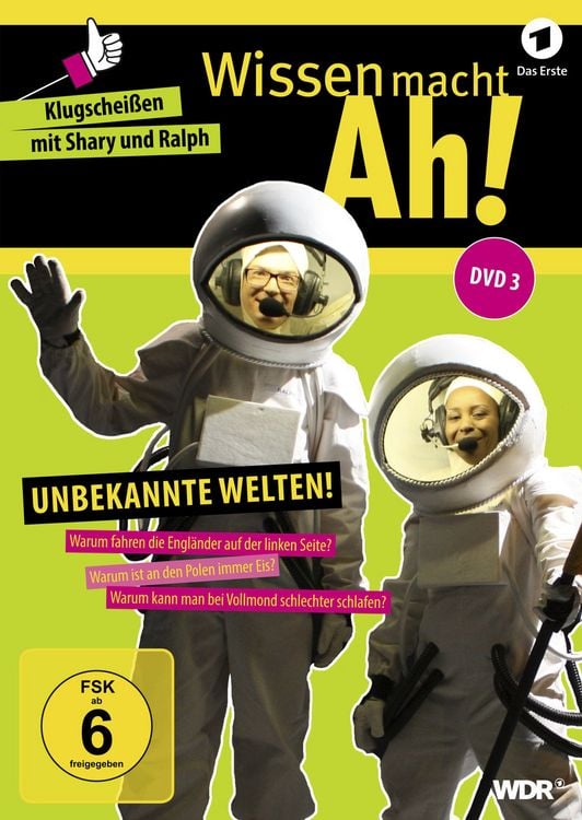 Produktbild: Wissen macht Ah! DVD 3: Unbekannte Welten!