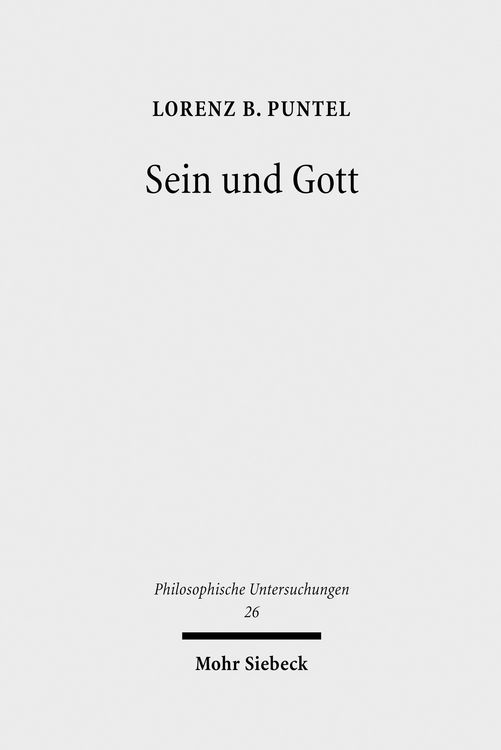 Produktbild: Sein und Gott