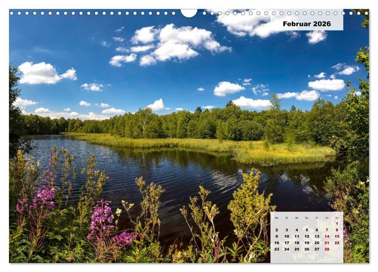 Produktbild: Rh&ouml;ner R&ouml;schen - ein Sommerm&auml;rchen in der Hochrh&ouml;n (Wandkalender 2026 DIN A3 quer), CALVENDO Monatskalender