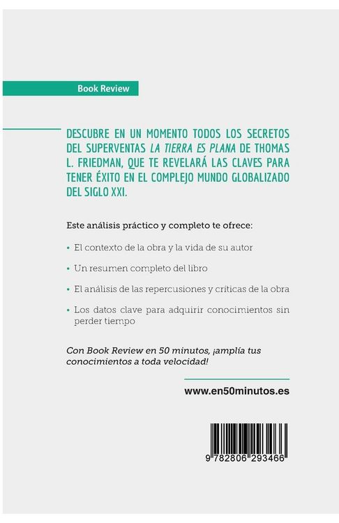 Produktbild: La Tierra es plana de Thomas L. Friedman (An&aacute;lisis de la obra)