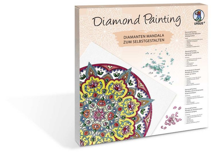 Produktbild: URSUS Diamond Painting Mandala Set 3