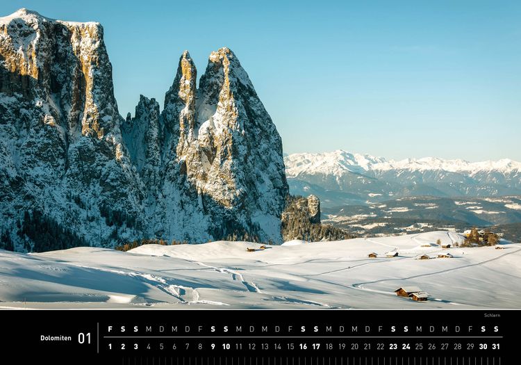 Produktbild: Dolomiten Premiumkalender 2027