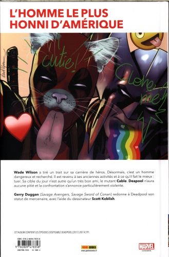 Produktbild: Marvel legacy : d&eacute;testable Deadpool. Tome 1