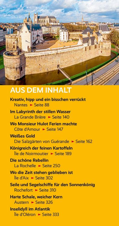 Produktbild: TRESCHER Reisef&uuml;hrer Franz&ouml;sische Atlantikk&uuml;ste - Poitou