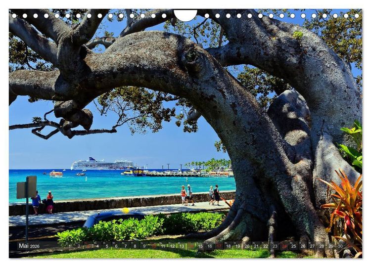 Produktbild: Hawaii - Inseln am anderen Ende der Welt (Wandkalender 2026 DIN A4 quer), CALVENDO Monatskalender