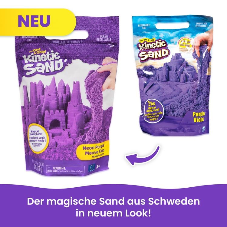 Produktbild: Kinetic Sand 907 g Beutel lila