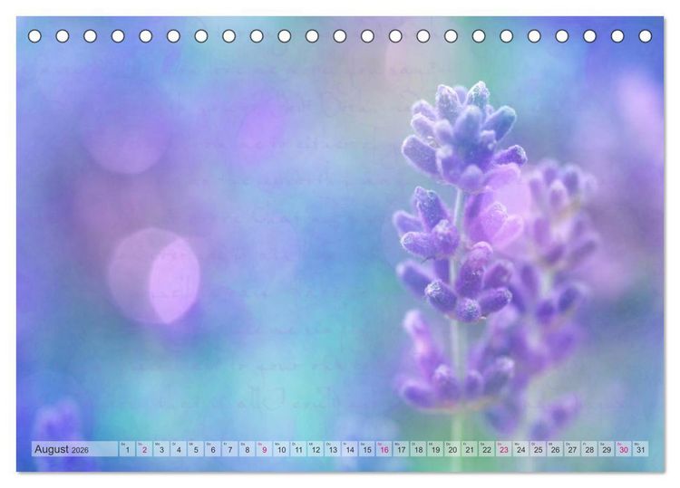 Produktbild: Vintage Nature - Romantische Naturaufnahmen (Tischkalender 2026 DIN A5 quer), CALVENDO Monatskalender