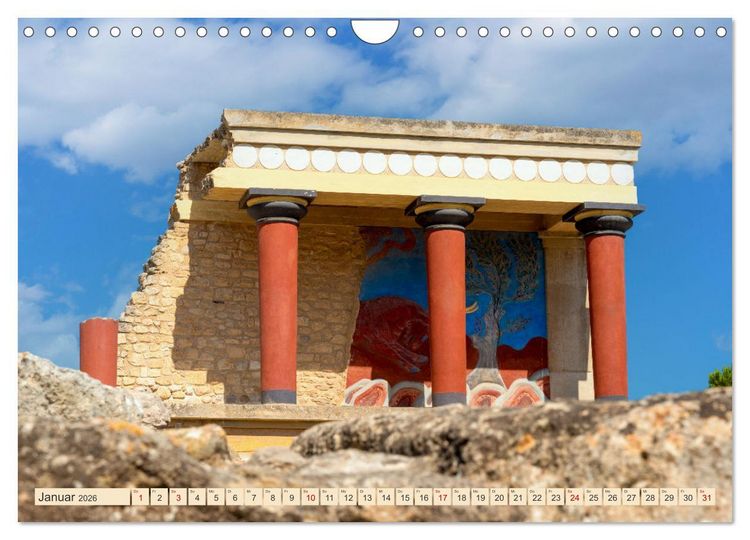 Produktbild: Kreta - Inselliebe (Wandkalender 2026 DIN A4 quer), CALVENDO Monatskalender
