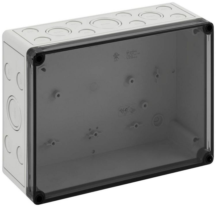 Produktbild: Spelsberg TK PS 2518-9-tm Installations-Geh&auml;use 254 x 180 x 90 Polycarbonat, Polystyrol (EPS) Lichtgrau (RAL 7035) 1 St.
