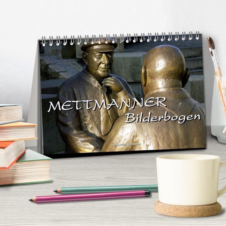 Produktbild: Mettmanner Bilderbogen 2026 (Tischkalender 2026 DIN A5 quer), CALVENDO Monatskalender