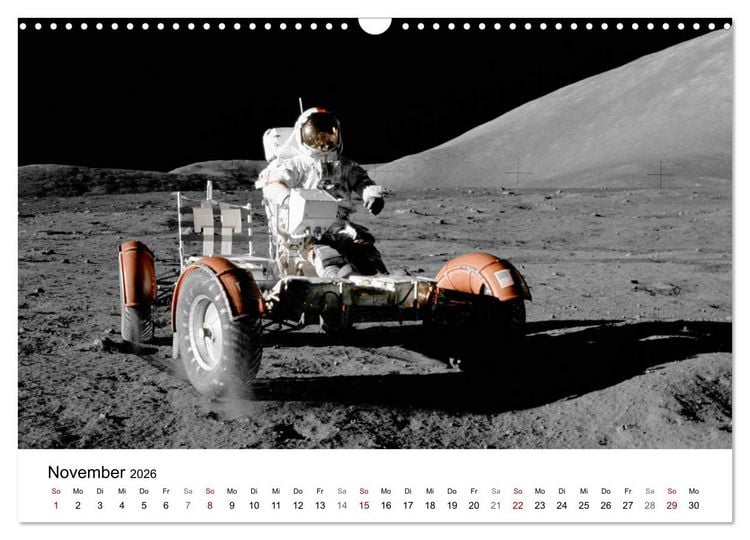 Produktbild: Abenteuer im Weltraum (Wandkalender 2026 DIN A3 quer), CALVENDO Monatskalender