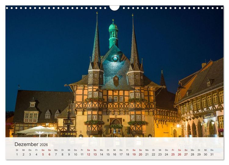 Produktbild: Sagenumwobener Harz (Wandkalender 2026 DIN A3 quer), CALVENDO Monatskalender