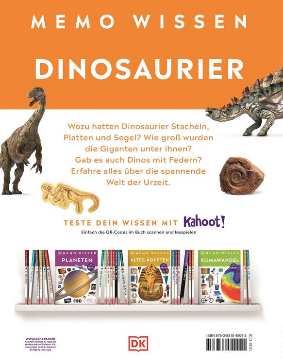 Produktbild: memo Wissen. Dinosaurier