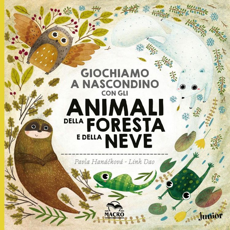 Produktbild: Giochiamo a nascondino con gli animali della foresta e della neve