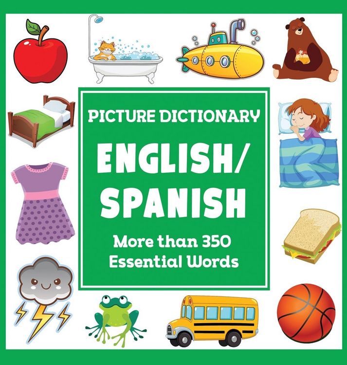 Produktbild: English Spanish Picture Dictionary