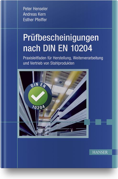 Produktbild: Prüfbescheinigungen nach DIN EN 10204