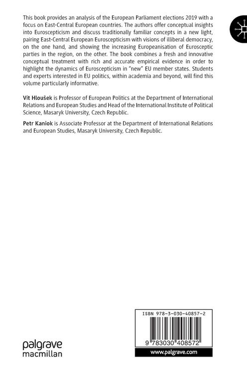 Produktbild: The European Parliament Election of 2019 in East-Central Europe