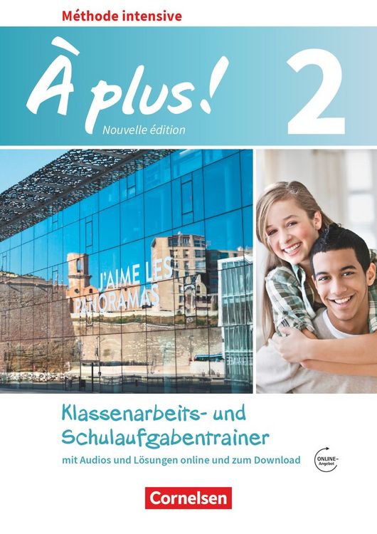 Produktbild: &Agrave; plus! M&eacute;thode intensive Band 2 - Klassenarbeitstrainer mit Audios online