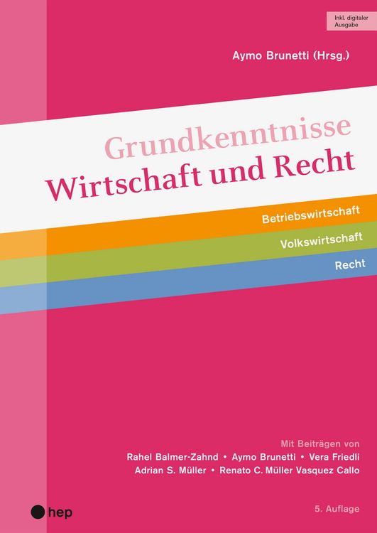 Produktbild: Grundkenntnisse Wirtschaft und Recht (Print inkl. digitaler Ausgabe)