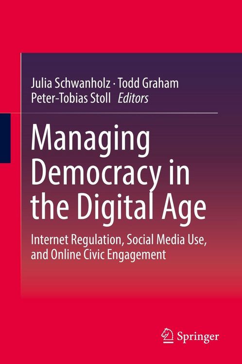 Produktbild: Managing Democracy in the Digital Age