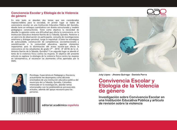 Produktbild: Convivencia Escolar y Etiolog&iacute;a de la Violencia de g&eacute;nero