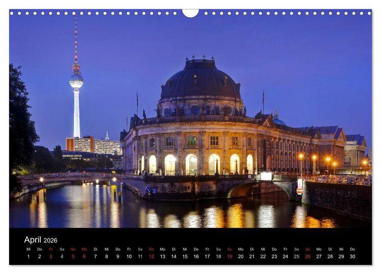 Produktbild: Berlin (Wandkalender 2026 DIN A3 quer), CALVENDO Monatskalender