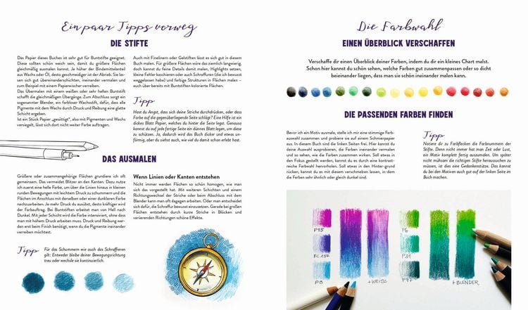 Produktbild: Fantastische B&uuml;chermagie &ndash; Zauberhafte Lesewelten zum Ausmalen