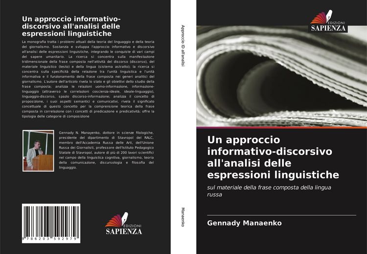 Produktbild: Un approccio informativo-discorsivo all'analisi delle espressioni linguistiche