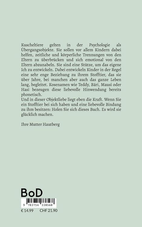 Produktbild: Die Kuscheltier-Therapie