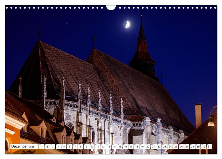 Produktbild: Kirchen und Kl&ouml;ster in Rum&auml;nien (Wandkalender 2026 DIN A3 quer), CALVENDO Monatskalender
