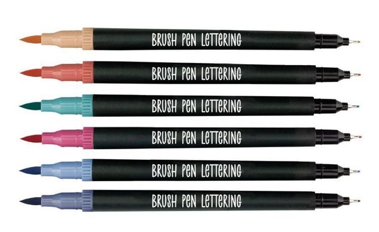 Produktbild: Brush Pen Lettering Designdose Sweet Pastel