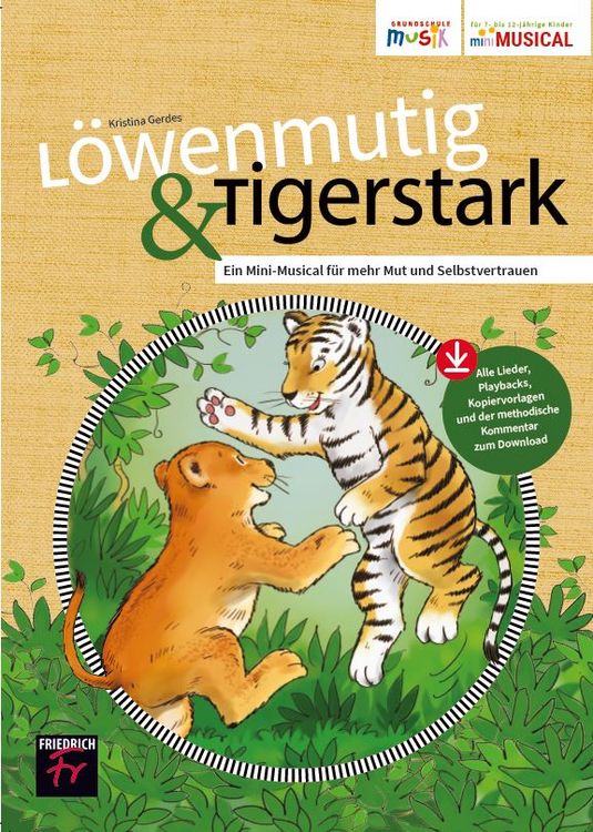 Produktbild: L&ouml;wenmutig & Tigerstark