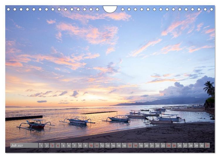 Produktbild: Bali - Momente einer Reise (Wandkalender 2027 DIN A4 quer), CALVENDO Monatskalender