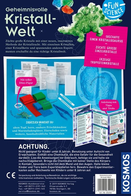 Produktbild: Fun Science Geheimnisvolle Kristallwelt