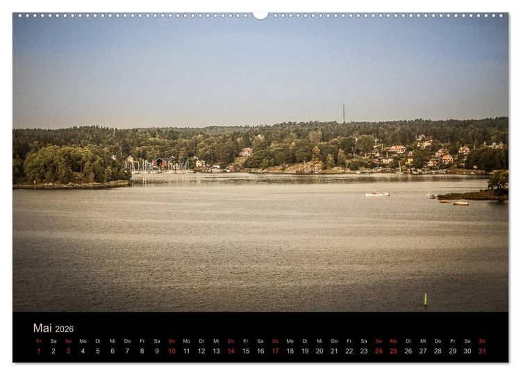 Produktbild: Schweden Sch&auml;rengarten (hochwertiger Premium Wandkalender 2026 DIN A2 quer), Kunstdruck in Hochglanz
