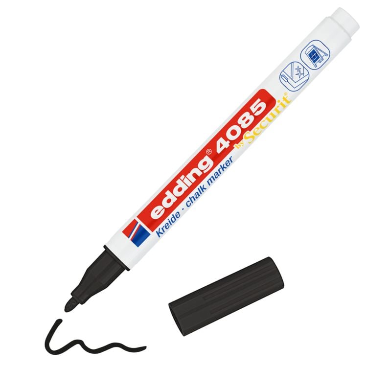 Produktbild: EDDING&reg; Kreide Marker 4085, schwarz