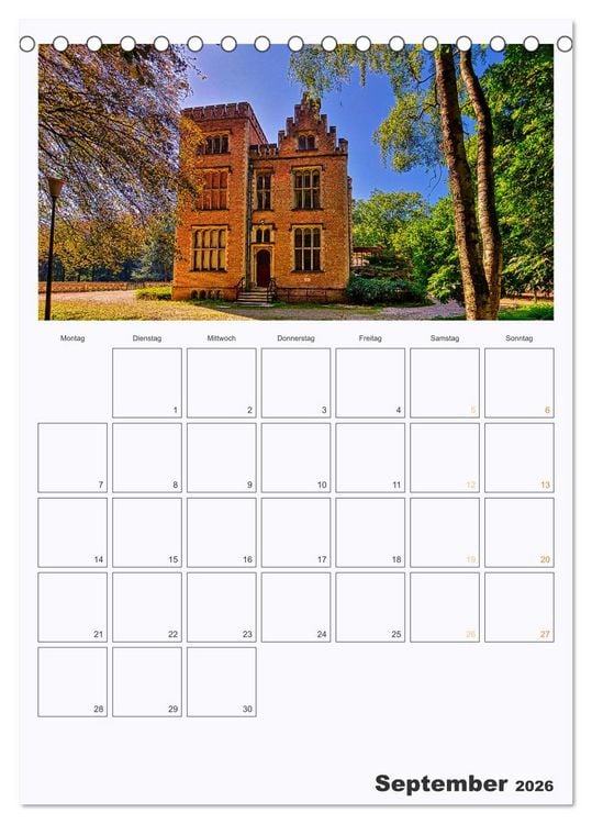 Produktbild: Flandern - Grafschaft in Belgien (Tischkalender 2026 DIN A5 hoch), CALVENDO Monatskalender